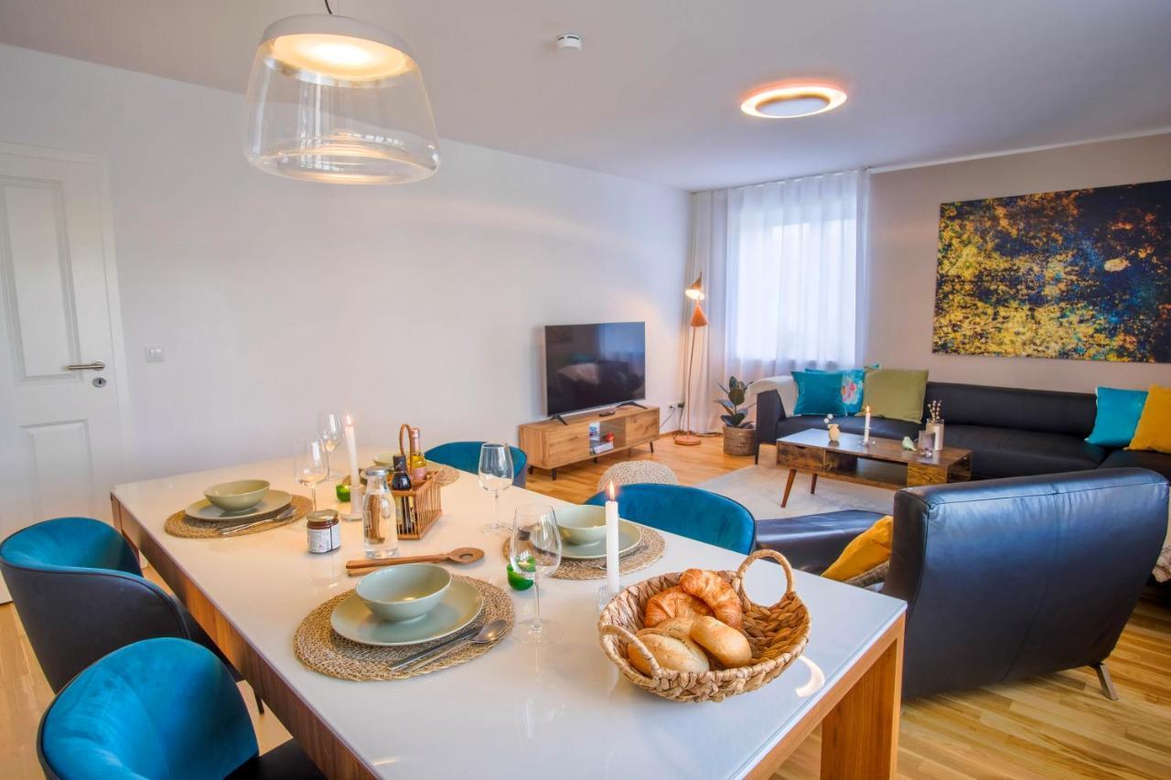 4-Room Luxury Apartment - Close To Central Station, Free Parking, Kitchen Leipzig Exterior photo